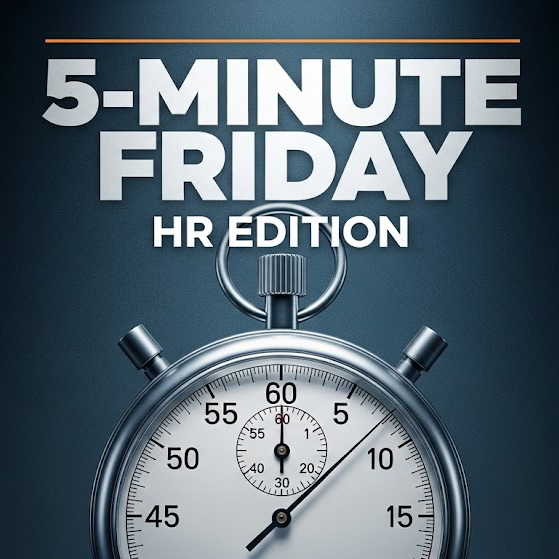 5-Minute Friday HR Edition stopwatch cover image